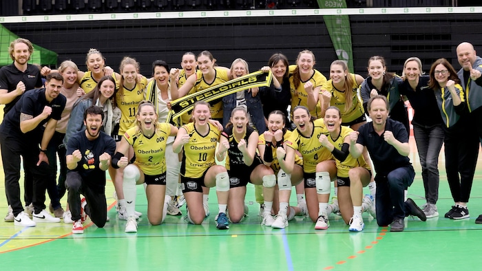 The Steelvolley team is hoping for solidarity from Linz on Saturday