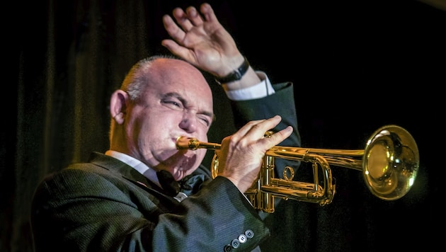 Trumpeter James Morrison honors the Kunsthaus Weiz (Bild: Cameron Bloom)