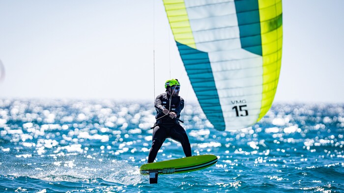 Valtentin Bontus will in der Formula-Kite-Klasse wieder in die Medal-Series kommen.
