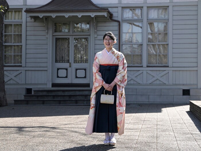 Princess Aiko of Japan after her graduation.