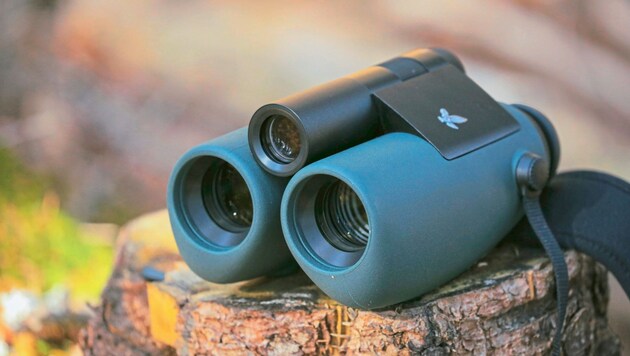The new and smart Swarovski AX Visio binoculars (Bild: Hannes Wallner)