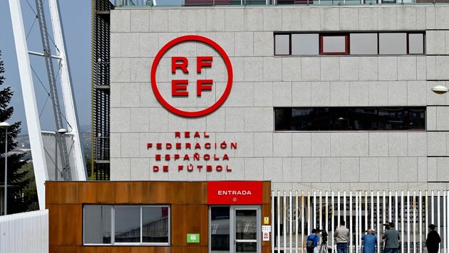 The headquarters of the Spanish Football Association (Bild: APA/AFP/JAVIER SORIANO)