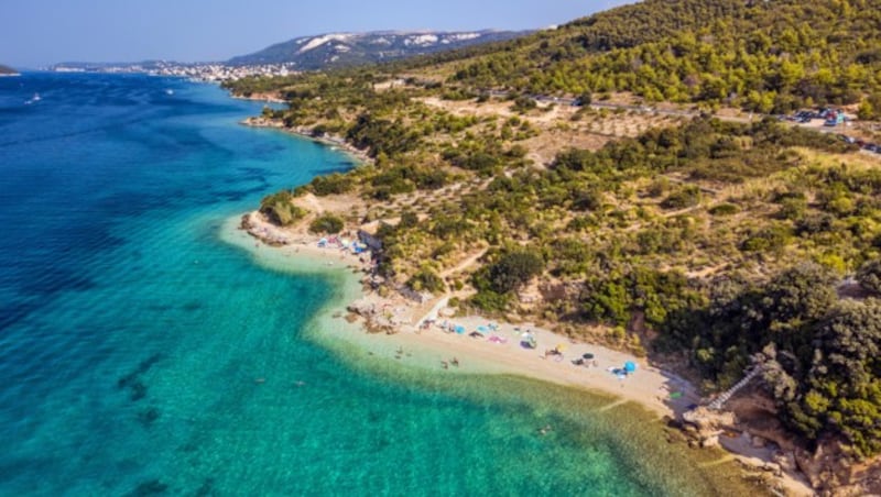 Strand Pudarica auf der Insel Rab (Bild: Aleksandar Gospić)