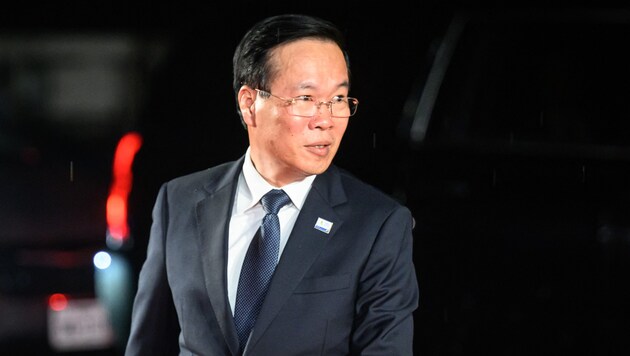 El presidente de Vietnam, Vo Van Thuong, dimitió presionado por su partido. (Bild: AFP )