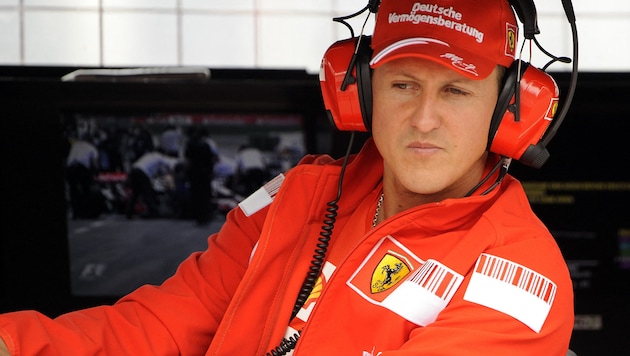 Die Familie von Formel-1-Legende Michael Schumacher bekam 200.000 Schmerzensgeld zugesprochen. (Bild: APA/AFP/OLIVER LANG)