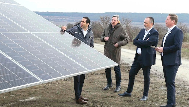 Die Energiegemeinschaft samt dem Sonnenpark gelten schon lange als Vorzeigeprojekte und erfahren nun auch internationale Aufmerksamkeit. (Bild: Reinhard Judt)
