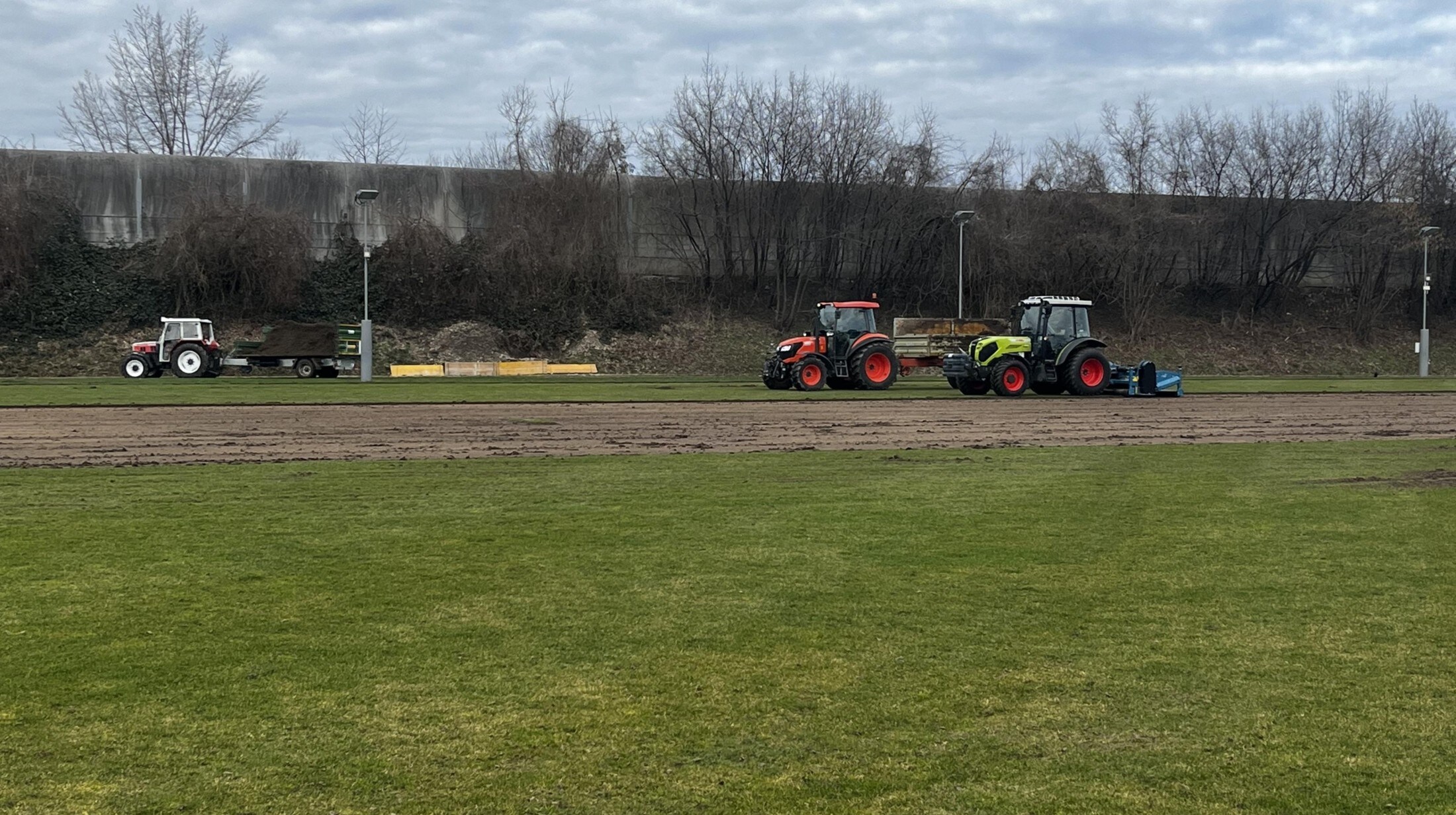 This is what the construction site looked like at the start of the work. (Bild: Christoph Nister)