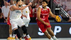 Teamspieler Rashaan Mbemba (re.) spielt mit seinem College in den Play-offs.  (Bild: GEPA pictures)