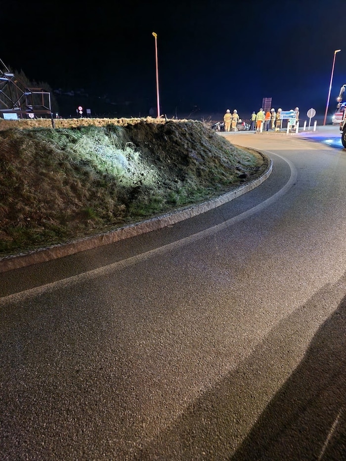 An dieser Stelle kam es in St. Michael zum Unfall.