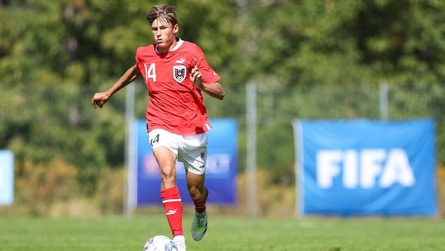Magnus Dalpiaz ist auf dem besten Weg zum Fußball-Profi. (Bild: GEPA pictures)