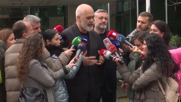 According to reports, the reporter had asked Edi Rama about an investment deal related to Donald ...
