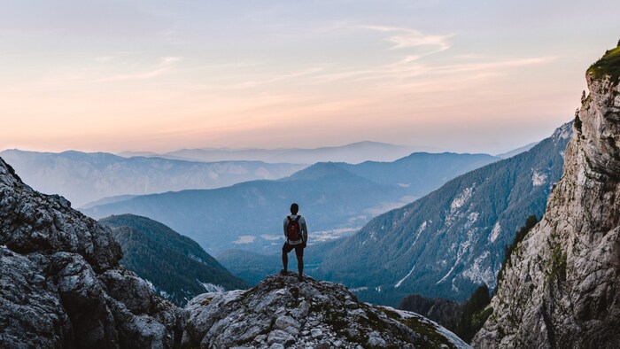 Nicht immer verhalten sich Wanderer im Gebirge korrekt.