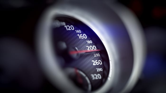 The speeding driver was in a BMW 530i (symbolic image). 