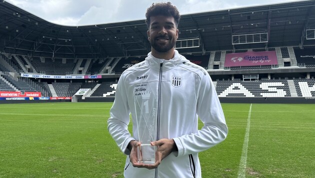 Tobias Lawal is LOTTERIEN Young Star of the Year (Bild: LASK)