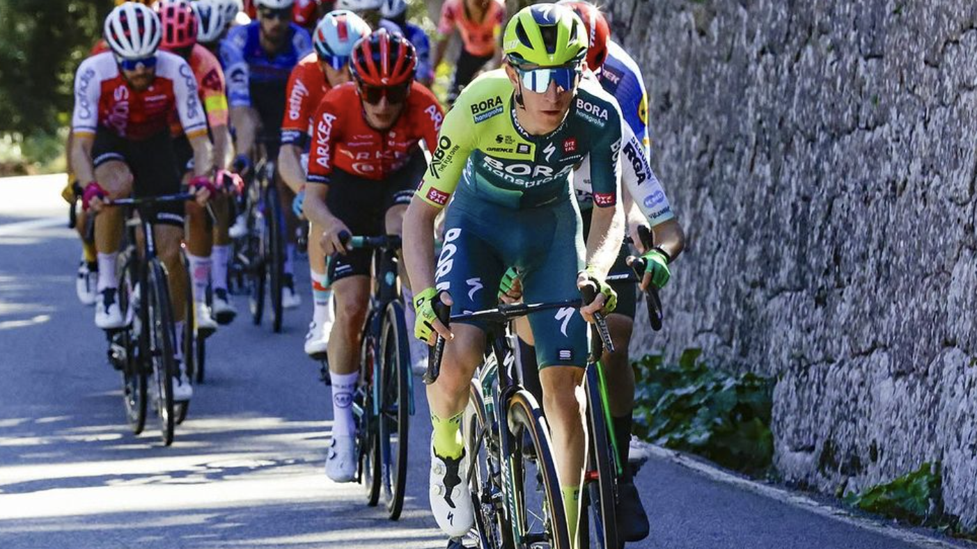 Alexander Hajek was brought into the WorldTour by the Bora-hansgrohe cycling team. (Bild: Team Bora hansgrohe)