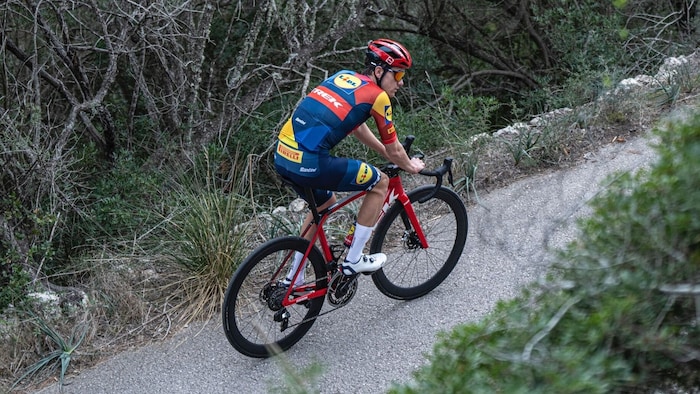 Tour stage winner Patrick Konrad switched from Bora to Lidl-Trek this year.