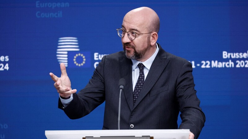 EU-Ratspräsident Charles Michel (Bild: AFP)