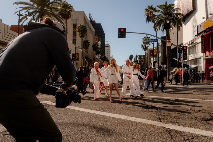 The Putz family is now filming in Hollywood but will remain in Austria.