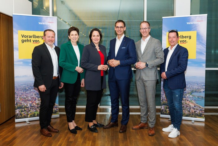 The top candidates for the state parliamentary elections in the district of Bludenz.