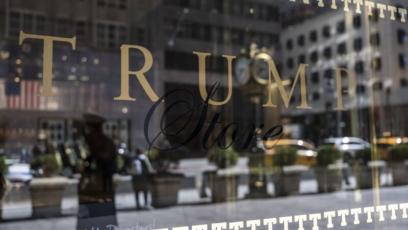 Der Trump Store im gleichnamigen Tower in New York (Bild: AFP)