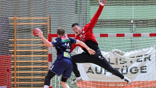Styrian Thomas Eichberger has had a tough time in goal. (Bild: GEPA pictures)