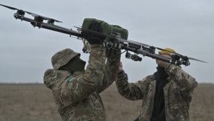 Drohnen sind im ukrainischen Abwehrkampf gegen die russische Invasion eine der wichtigsten ...