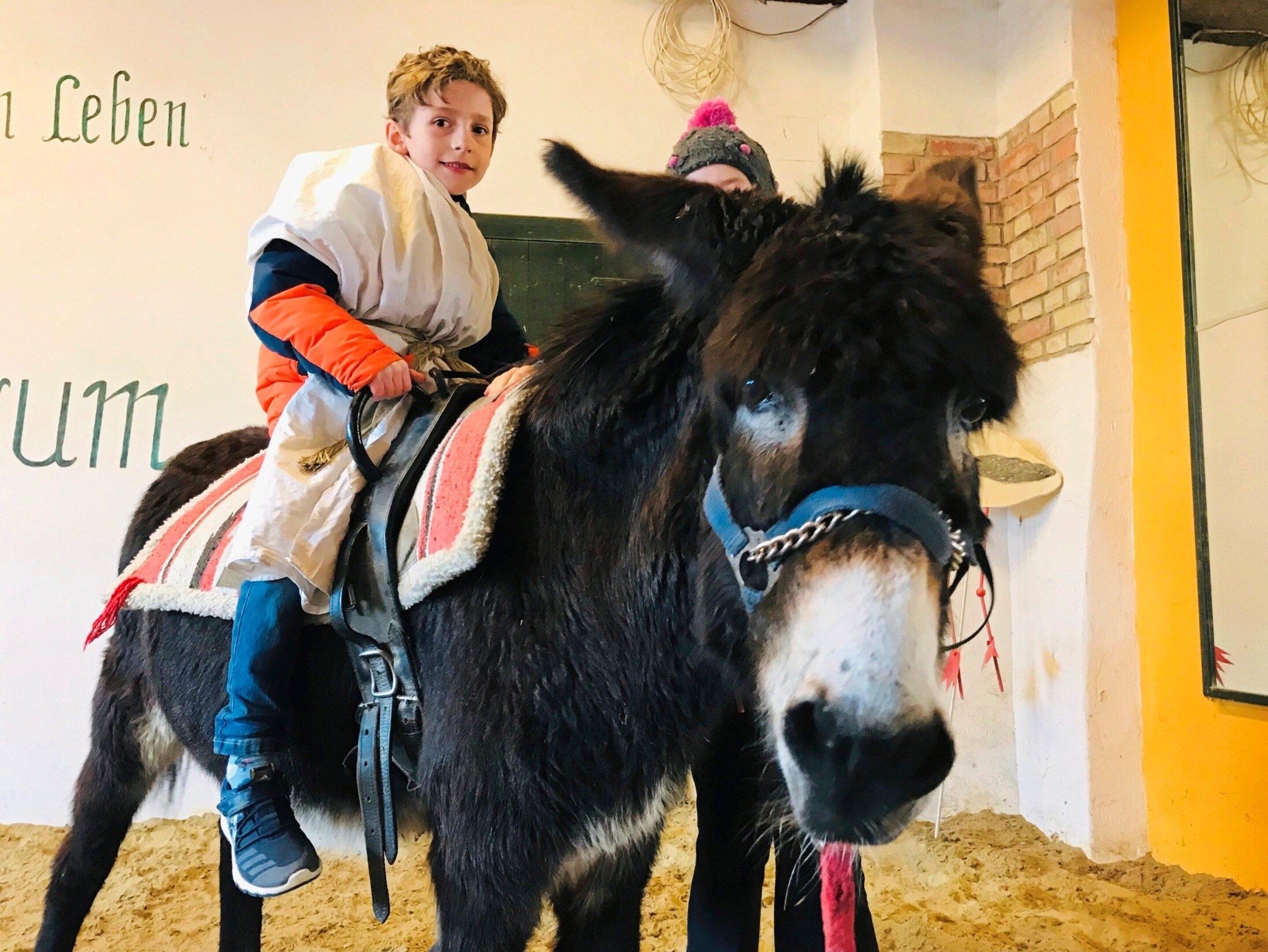 Clemens Huber as "Jesus". (Bild: Petra Klikovits)