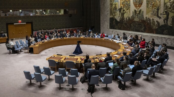 Russland und China blockierten die von den USA eingebrachte Resolution in New York im ...