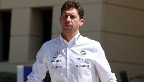 James Vowles musste für den ersten Test absagen.