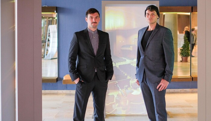 Philipp Feichtinger and Michael Seidl designed the multimedia exhibition "Symphony of Glass and ...