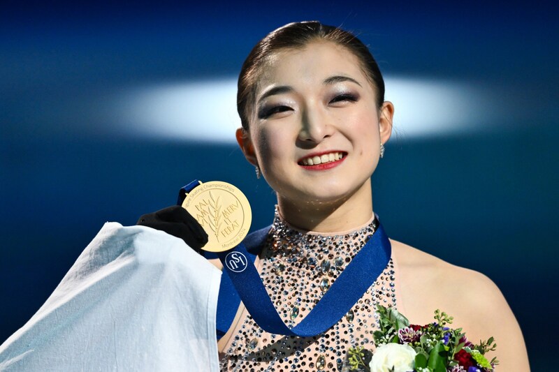 Kaori Sakamoto (Bild: APA/Getty Images via AFP/GETTY IMAGES/Minas Panagiotakis)