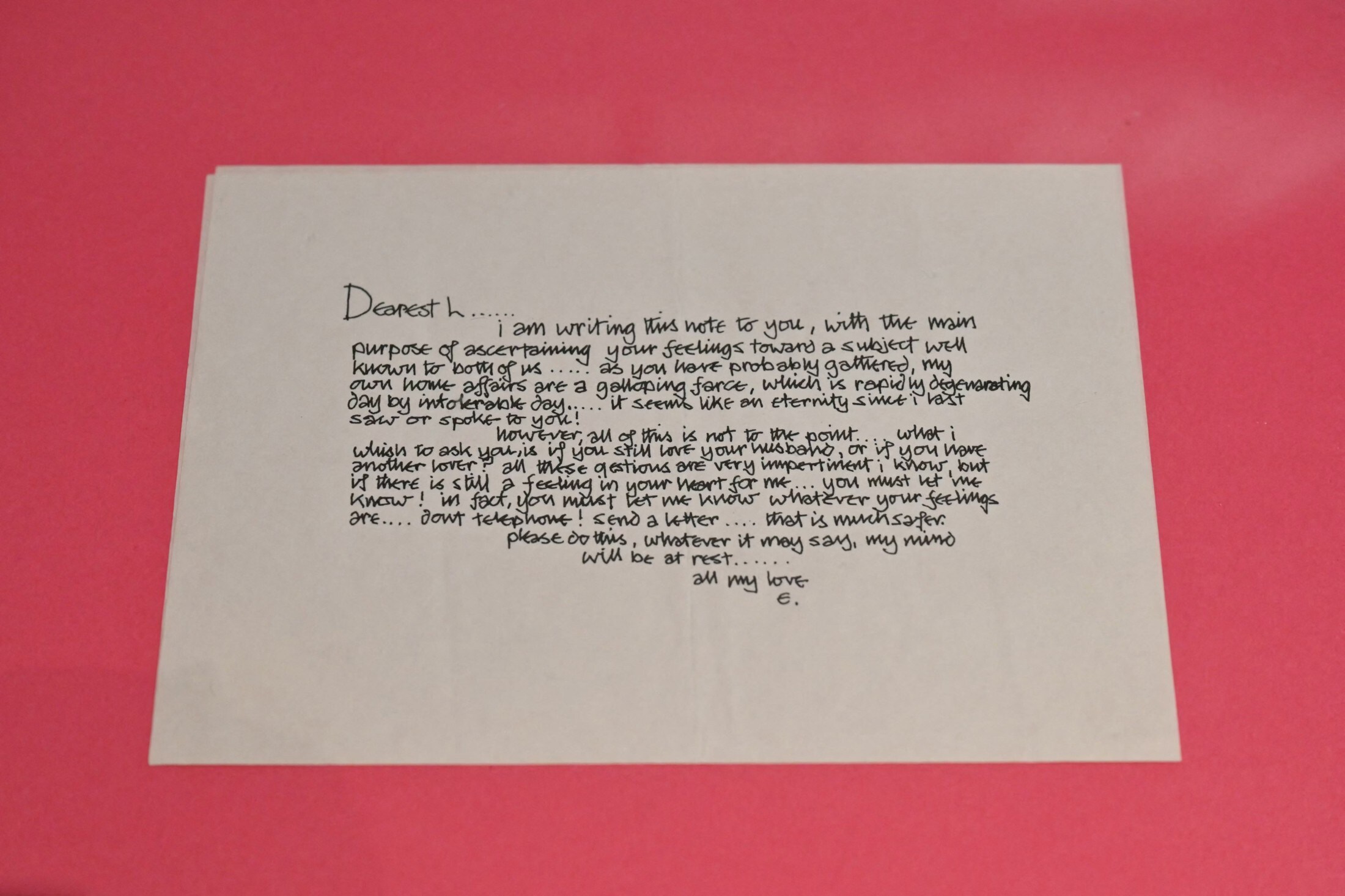 Eric Clapton azt írta Pattie Boydnak, hogy "egy örökkévalóságnak" érezte, hogy látta vagy beszélt az ő Pattie-jával. (Bild: AFP)