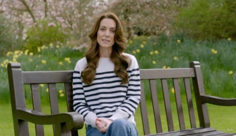 Prinzessin Kate spricht in einem emotionalen Video über ihre Krebs-Diagnose. (Bild: APA/BBC Studios via AP)
