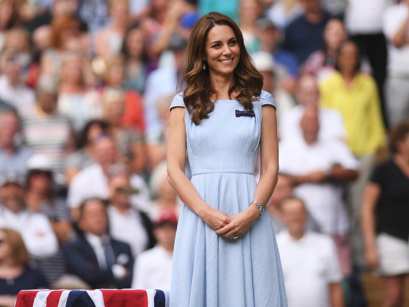 Princess Kate has taken the reporting about herself into her own hands with the video. (Bild: APA/Laurence Griffiths/Pool Photo via AP)