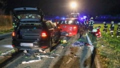 Ein nachkommender Lenker übersah zwei Frauen auf der Straße. (Bild: TEAM FOTOKERSCHI / MADER)