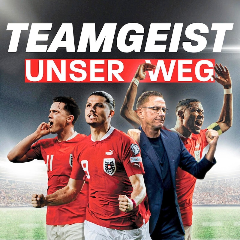 Die Canal+-Doku „Teamgeist“ begleitet das rot-weiß-rote Nationalteam auf den Weg zur EM.  (Bild: Canal+)