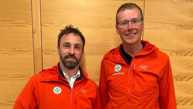 Andreas Mayr (rechts) und Gerald Schittmayer stehen nun an der Bezirksspitze. (Bild: zVg)