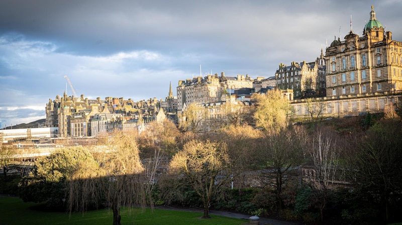 Die Delegation aus Oberösterreich besuchte unter anderem Schottlands Hauptstadt Edinburgh. (Bild: Land OÖ/Philipp Albert)