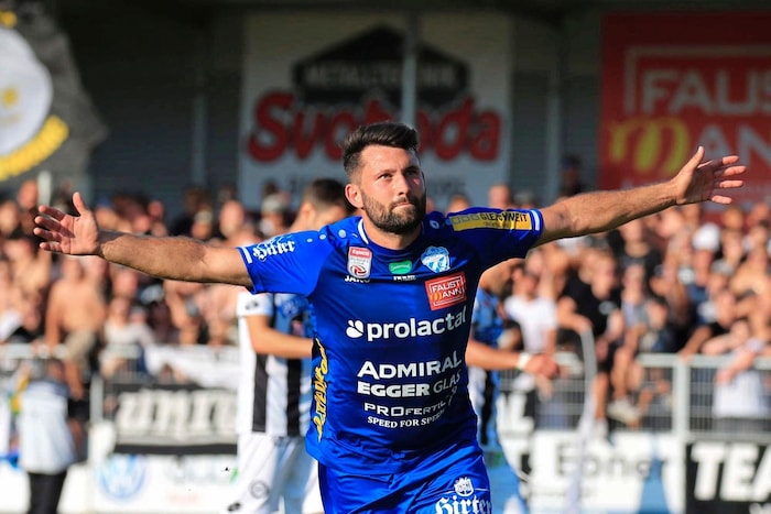 Bei Hartberg hatte Tadic oft Grund zu jubeln.