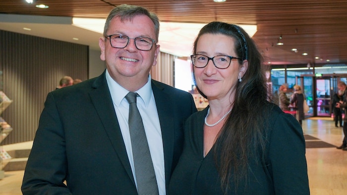 Thomas Ziegler (Design Center) und Frau Petra als Stammgäste des Hauses.
