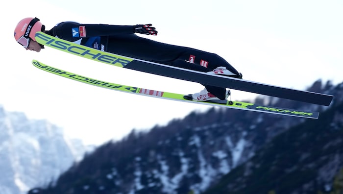 Last season, Daniel Huber won the Ski Flying World Cup.