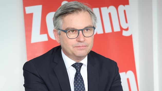 Magnus Brunner has been Federal Minister of Finance since December 6, 2021. (Bild: Birbaumer Johanna)