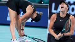 Aryna Sabalenka scheitert in Miami.  (Bild: AP)