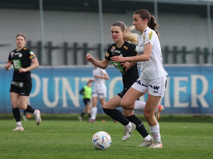 Selina Albrecht war eine der besten Rheindörflerinnen gegen Sturm Graz.