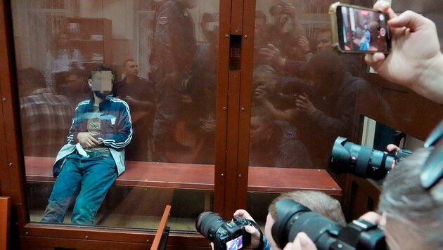 A moszkvai merénylet egyik gyanúsítottja (Bild: AP, Krone KREATIV)