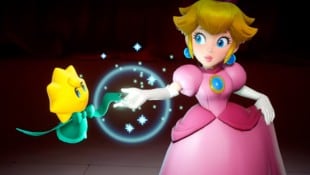 Prinzessin Peach und Funkefee Stella müssen die Show retten. (Bild: Nintendo)