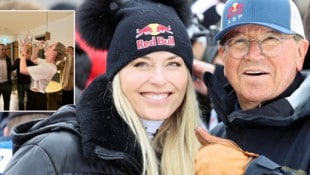 Lindsey Vonn gemeinsam mit Robert Trenkwalder (Bild: Christof Birbaumer, instagram.com/lindseyvonn)