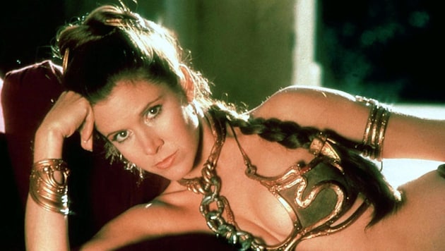 Carrie Fisher played Princess Leia in the popular "Star Wars" films. (Bild: LUCASFILM / Mary Evans / picturedesk.com)