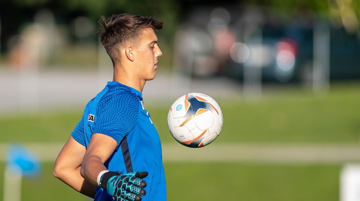 Torhüter Franz Stolz