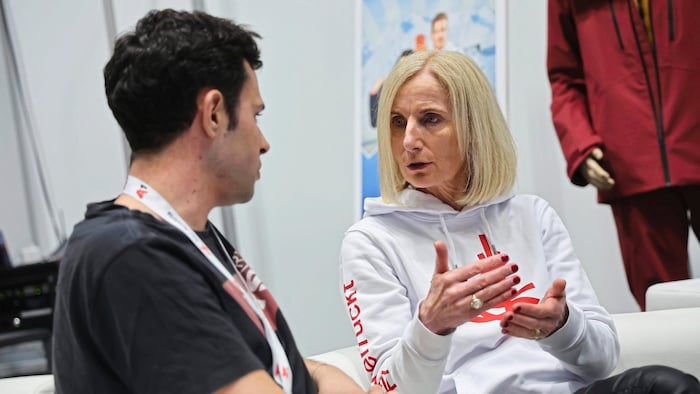 ÖSV boss Roswitha Stadlober is enthusiastic